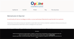 Desktop Screenshot of opline.it